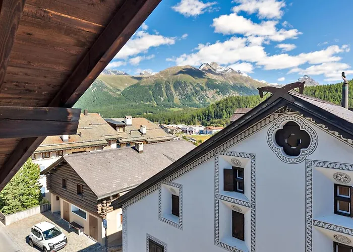 Chesa Cromer - Celerina Апартаменты Челерина